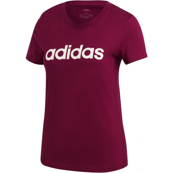 adidas E LIN SLIM T růžová Ružičasta - Dámské triko adidas