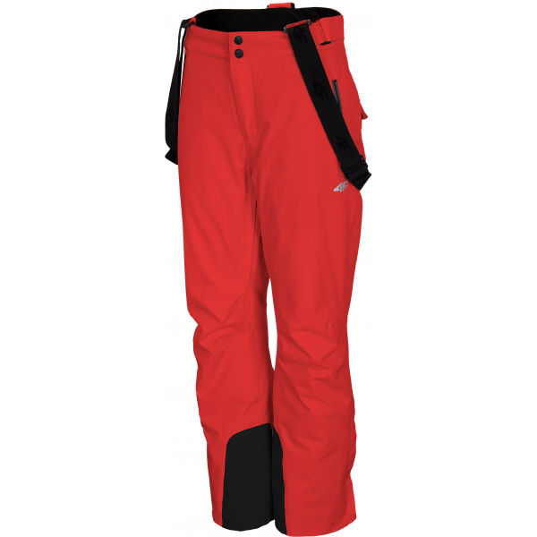 4F WOMEN´S SKI TROUSERS červená Crvena - Dámské lyžařské kalhoty 4F