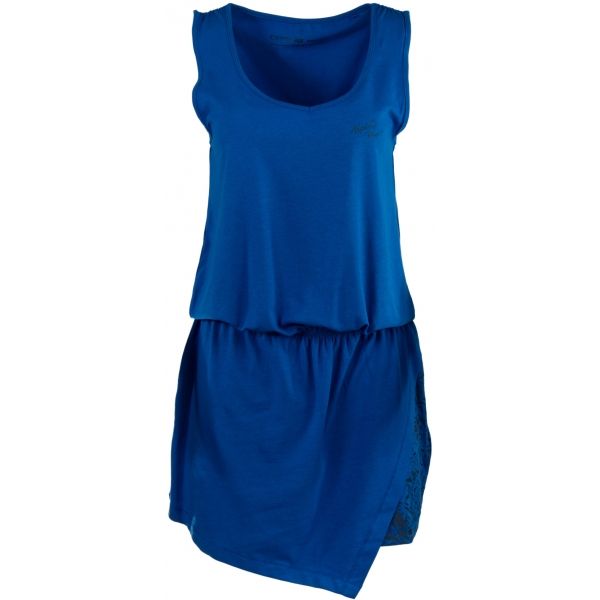 ALPINE PRO ROTEMA 3 modrá L - Dámské šaty ALPINE PRO