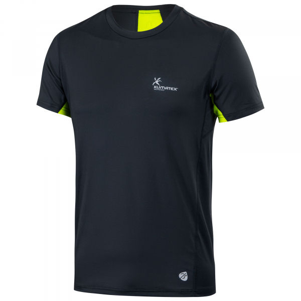Klimatex JAFAR černá M - Pánské běžecké triko Klimatex