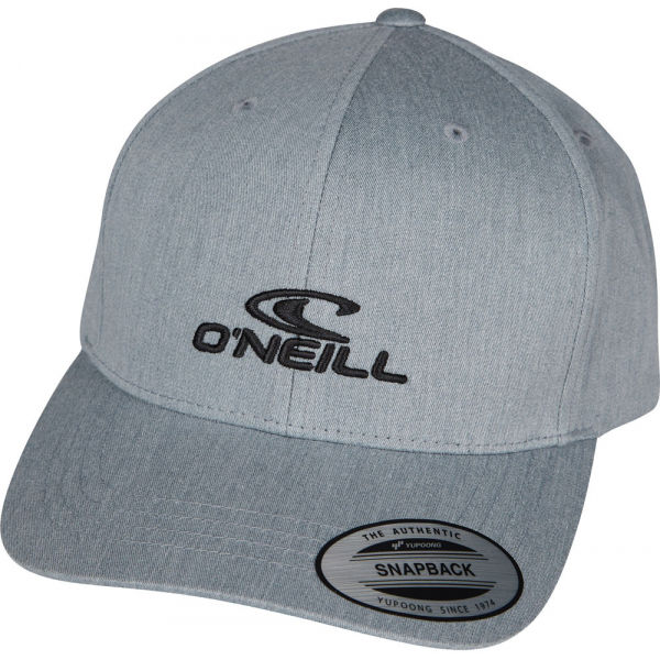 O'Neill BM WAVE CAP Šedá 0 - Pánská kšiltovka O'Neill