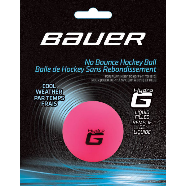 Bauer HOCKEY BALL HYDRO G WARM Hokejové míčky