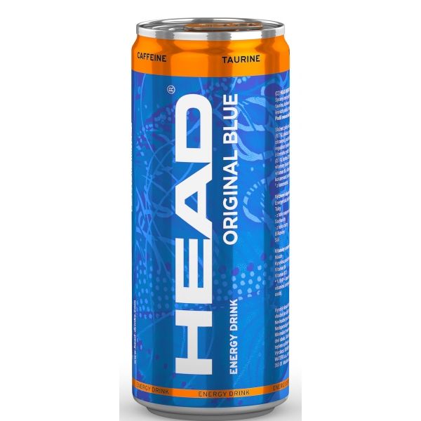 Head ENERGY ORIGINAL BLUE 500ML Energetický nápoj
