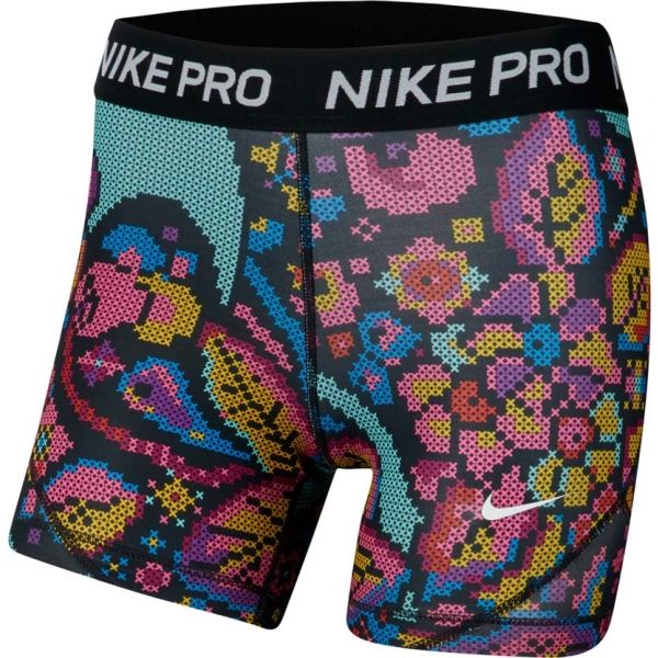 Nike NP BOY SHORT PRINT FEMME Dívčí šortky