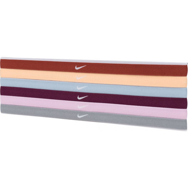 Nike SWOOSH SPORT HEADBANDS 6PK 2.0 Set čelenek