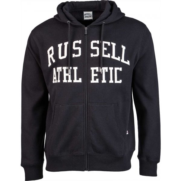 Russell Athletic ZIP THROUGH TACKLE TWILL HOODY Pánská mikina