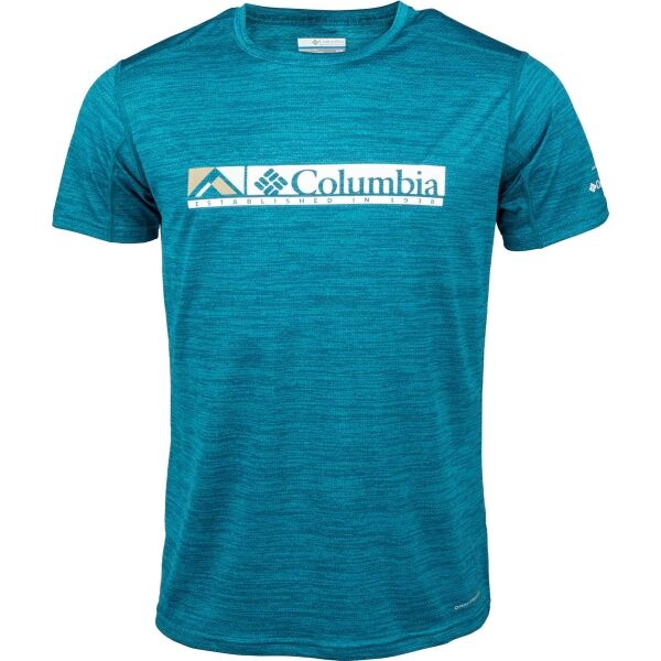 Columbia ALPINE CHILL ZERO GRAPHIC TEE Pánské funkční tričko