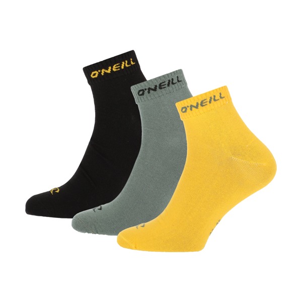 O'Neill QUARTER 3PACK Unisexové ponožky