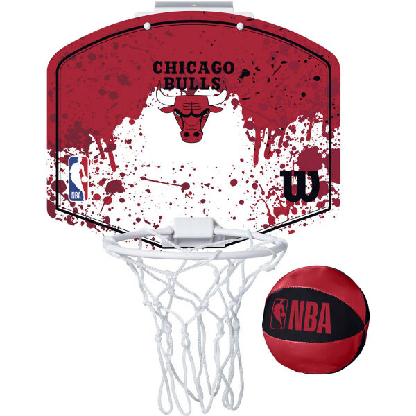Wilson NBA MINI HOOP BULLS Mini basketbalový koš