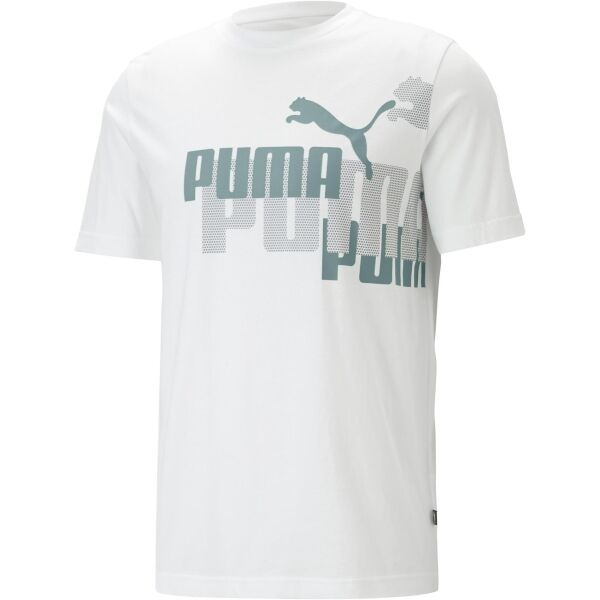 Puma ESS+LOGO POWER TEE Pánské tričko