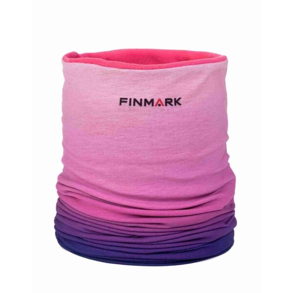 Finmark Multifunkční šátek s flísem Multifunkční šátek